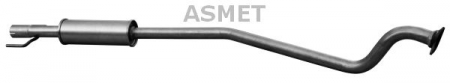 Toba esapament - Toba esapament mijloc OPEL ASTRA G 1.7D intre 1998-2005
