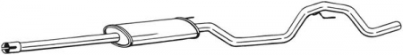 Toba esapament - Toba esapament mijloc OPEL VECTRA C, VECTRA C GTS 2.2 intre 2002-2008