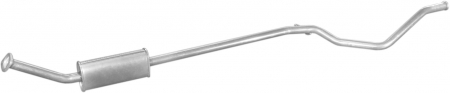 Toba esapament - Toba esapament mijloc PEUGEOT 307 1.6 intre 2002-2008