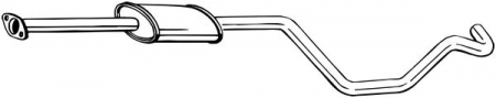 Toba esapamet intermediara OPEL ASTRA J Sports Tourer BOSAL 284-617 [2]