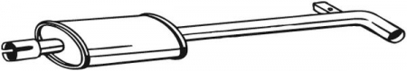 Toba esapamet intermediara RENAULT CLIO III (BR0/1, CR0/1) Producator BOSAL 200-019 [2]