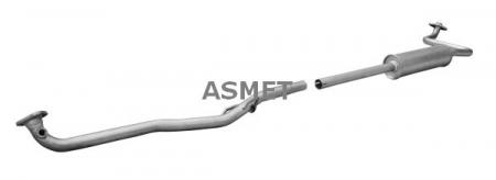 Toba esapament mijloc potrivit TOYOTA YARIS 1.3 2002-2005 [2]