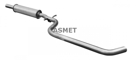 Toba esapament mijloc VW GOLF PLUS, GOLF V, GOLF VI 1.4 intre 2003-2013 [2]