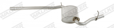 Toba esapamet intermediara potrivit AUDI A4 B6, A4 B7 2.0 11.00-06.08 [1]