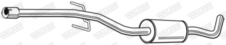 Toba esapamet intermediara potrivit SEAT ALTEA, ALTEA XL, LEON, TOLEDO III 1.6/1.6ALK/1.6LPG 03.04-08.13 [1]