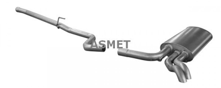 Toba finala esapament potrivit MERCEDES E T-MODEL (S210) 2.2D 1998-2003 [1]