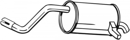 Toba finala esapament potrivit RENAULT MODUS 1.6 12.04- [1]