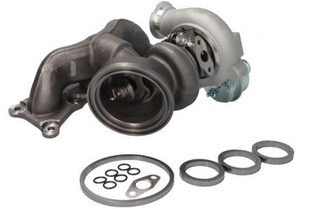 Sistem evacuare - Turbocompresor (biturbo, cilindru 1-3) potrivit BMW 1 (E82), 1 (E88), 3 (E90), 3 (E91), 3 (E92), 3 (E93), Z4 (E89) 3.0 06.06-08.16