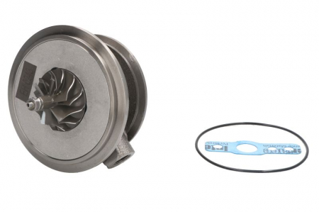 Turbocompresor - Turbocompresor (presiune inalta, biturbo, miez turbo: Aluminiu) potrivit CITROEN C5 II, C5 III, C6, C8; FIAT ULYSSE; LANCIA PHEDRA; PEUGEOT 407, 607, 807 2.2D 08.02-