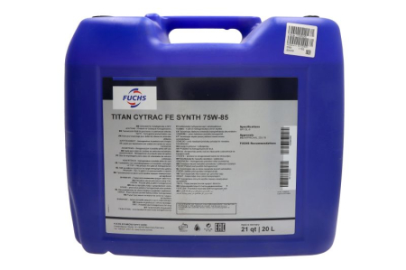 Ulei Lichide tehnice - Ulei cutie viteze FUCHS TITAN CYTRAC FE SYNTH 75W-85 20L MB 235.16
