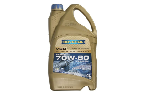 Ulei Lichide tehnice - Ulei cutie viteze RAVENOL 70W-80 4L GL-5+