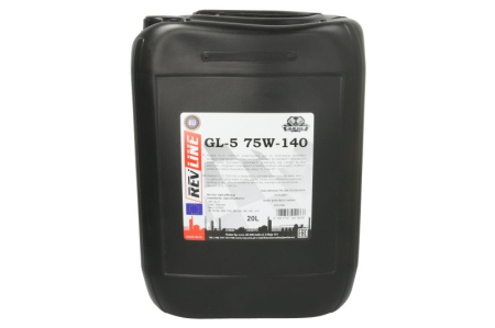 Ulei Lichide tehnice - Ulei cutie viteze REVLINE GEAR OIL 75W140 20L GL-5