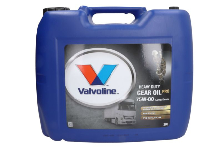 Ulei Lichide tehnice - Ulei cutie viteze VALVOLINE HD GEAR OIL PRO 75W80 LD 20L GL-4