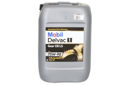 Ulei Lichide tehnice - Ulei diferențial MOBIL DELVAC 20L GL-5 GO LS 75W90
