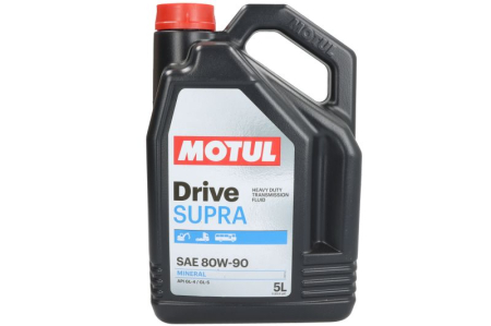 Ulei cutie viteze - Ulei diferențial MOTUL DRIVE SUPRA 80W-90 5L GL-4