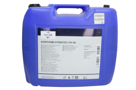 Ulei Lichide tehnice - Ulei hidraulic FUCHS AGRIFARM HYDRATEC HVI 46 20L CASE MS 1230