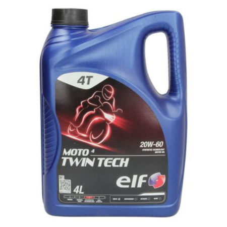 Ulei motor - Ulei motor 4T ELF Moto 4 Tech 20W-60 4L SN