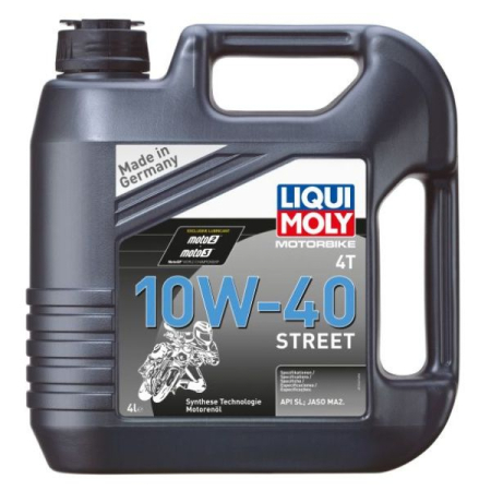 Ulei Lichide tehnice - Ulei motor 4T LIQUI MOLY Street 10W-40 4L SN