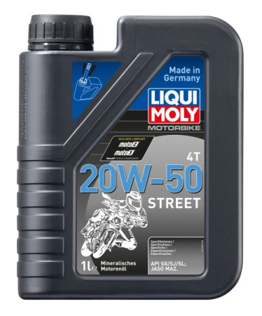 Ulei motor - Ulei motor 4T LIQUI MOLY Street 20W-50 1L SL