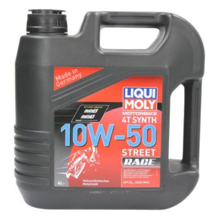 Ulei Lichide tehnice - Ulei motor 4T LIQUI MOLY Street race 10W-50 4L SL
