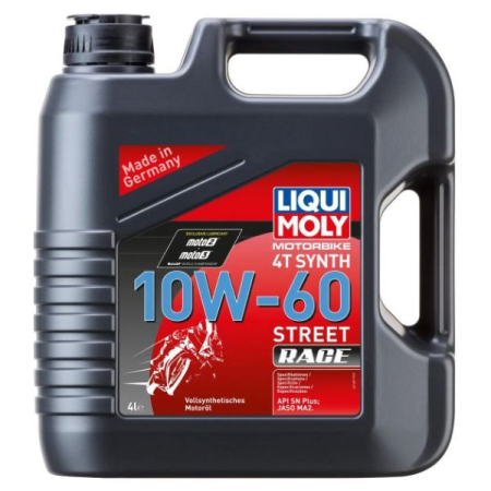 Ulei Lichide tehnice - Ulei motor 4T LIQUI MOLY Street race 10W-60 4L SL
