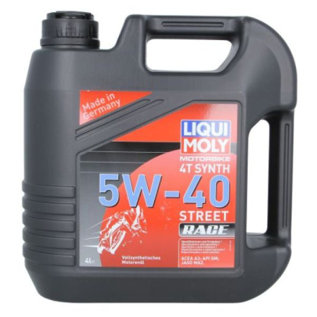 Ulei Lichide tehnice - Ulei motor 4T LIQUI MOLY Street race 5W-40 4L