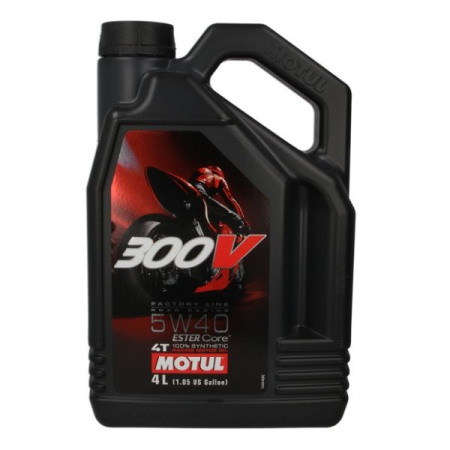 Ulei Lichide tehnice - Ulei motor 4T MOTUL 300V Factory Line 5W-40 4L >JASO MA2
