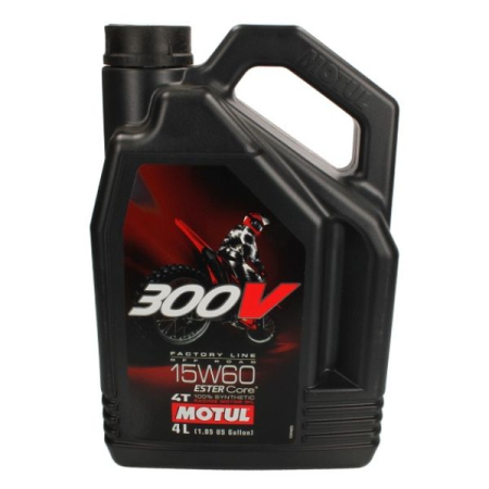 Ulei Lichide tehnice - Ulei motor 4T MOTUL 300V Off Road 15W-60 4L >JASO MA2