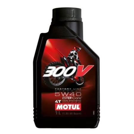 Ulei Lichide tehnice - Ulei motor 4T MOTUL 300V Off Road 5W-40 1L >JASO MA2