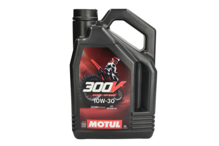 Ulei Lichide tehnice - Ulei motor 4T MOTUL 300V Racing/Off Road 10W-30 4L >JASO MA2