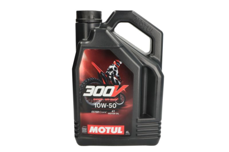 Ulei Lichide tehnice - Ulei motor 4T MOTUL 300V Racing/Off Road 10W-50 4L >JASO MA2