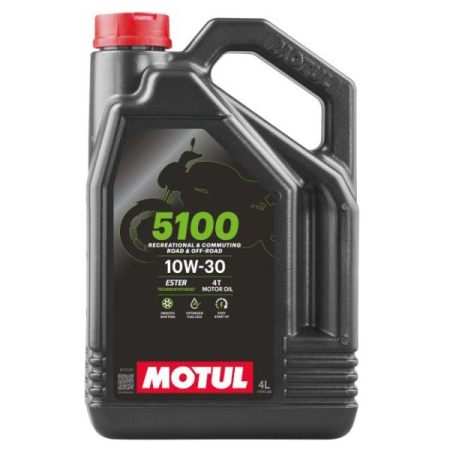 Ulei Lichide tehnice - Ulei motor 4T MOTUL 5100 10W-30 4L SM