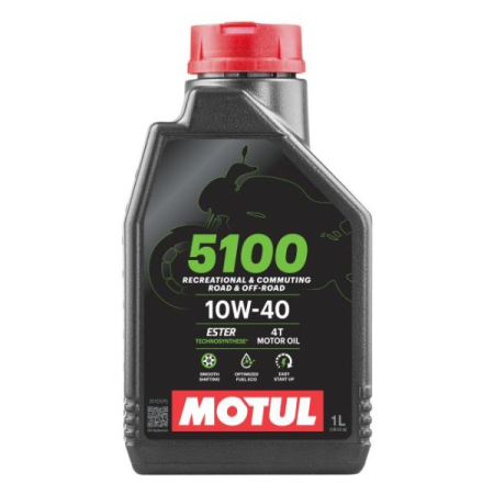 Ulei Lichide tehnice - Ulei motor 4T MOTUL 5100 10W-40 1L SM