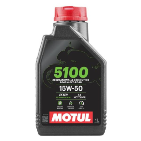Ulei Lichide tehnice - Ulei motor 4T MOTUL 5100 15W-50 1L SM