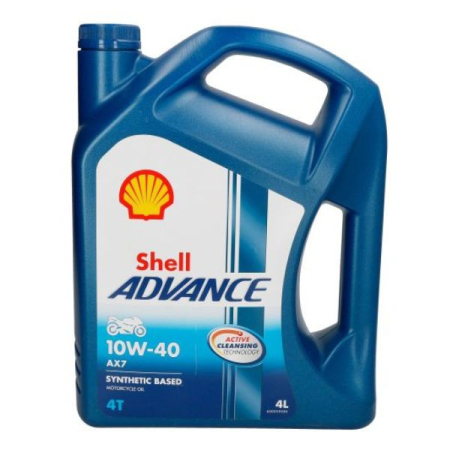 Ulei motor - Ulei motor 4T SHELL ADVANCE AX7 10W-40 4L SM