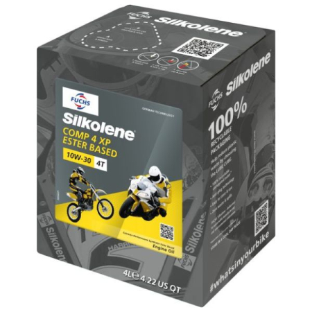Ulei Lichide tehnice - Ulei motor 4T SILKOLENE COMP 4 10W-30 4L SN