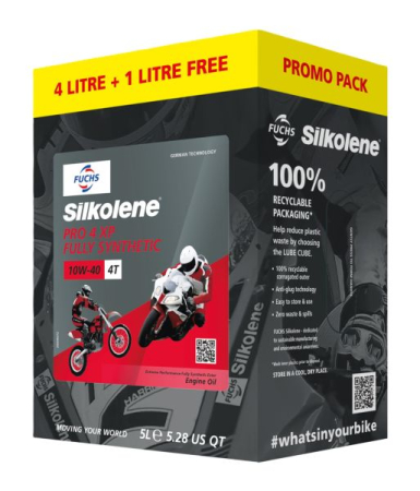 Ulei Lichide tehnice - Ulei motor 4T SILKOLENE PRO 4 10W-40 4L SN XP 4L+1L