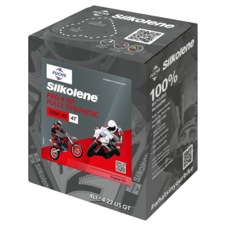 Ulei Lichide tehnice - Ulei motor 4T SILKOLENE PRO 4 10W-40 4L SN XP CUBE