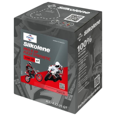 Ulei Lichide tehnice - Ulei motor 4T SILKOLENE PRO 4 15W-50 4L SN