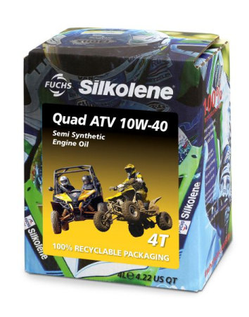 Ulei Lichide tehnice - Ulei motor 4T SILKOLENE QUAD ATV 10W-40 4L SL
