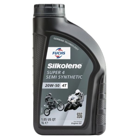 Ulei Lichide tehnice - Ulei motor 4T SILKOLENE Super 4 20W-50 1L SL