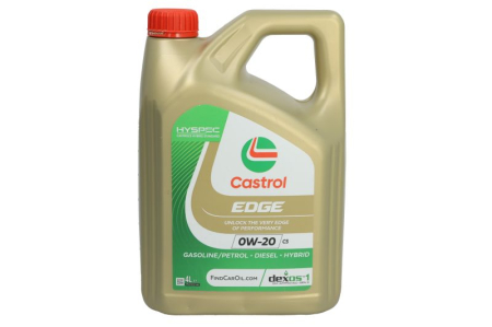 Ulei Lichide tehnice - Ulei motor CASTROL EDGE 0W-20 C5 4L ILSAC GF-7