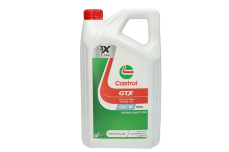 Ulei Lichide tehnice - Ulei motor CASTROL GTX 0W-16 AN2022 5L SP