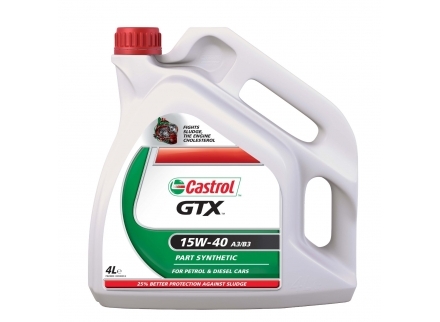 Ulei motor Castrol GTX A3/B3 15W40 4L