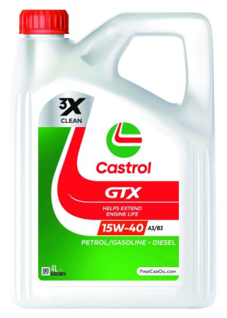 Ulei motor - Ulei motor Castrol GTX A3/B3 15W40 4L