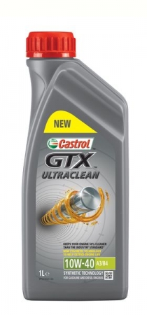 Ulei Lichide tehnice - Ulei motor CASTROL GTX ULTRACLEAN 10W40 1L