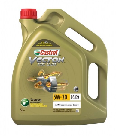 Ulei Lichide tehnice - Ulei motor CASTROL VECTON FuelSaver E6 E9 5W30 5L