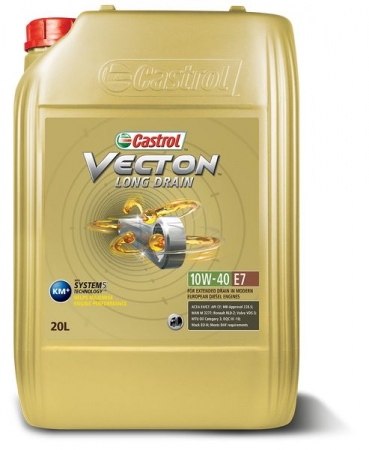 Ulei Lichide tehnice - Ulei motor CASTROL VECTON Long Drain E7 10W40 20L