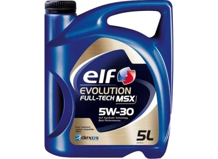 Ulei Lichide tehnice - Ulei motor Elf Evolution Fulltech MSX 5W30 5L