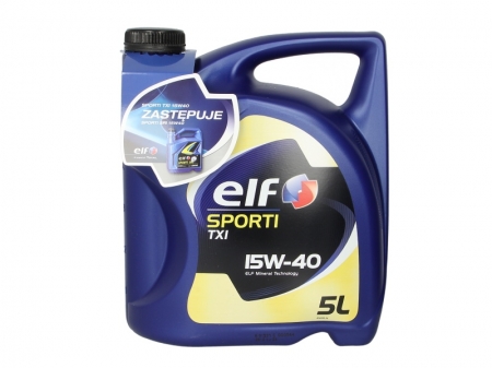 Ulei Lichide tehnice - Ulei motor ELF SPORTI TXI 15W40 5L